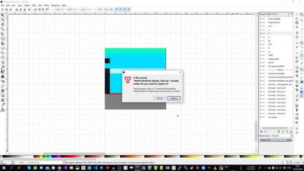 Custom Pixel Art Font for Unity - Font File (FontForge) Part [2/4]