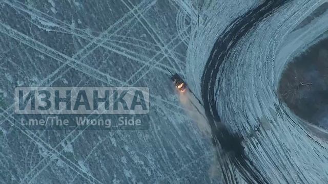 KRAB ВСУ выходит из чата после удара БПЛА Ланцет на Бахмутском направлении, зима 2023 смотреть онлайн