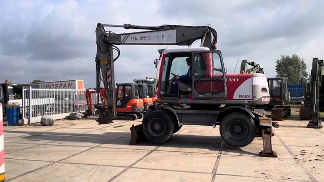 Volvo ew 160b 2005 for sale Koot handelsonderneming bv смотреть онлайн
