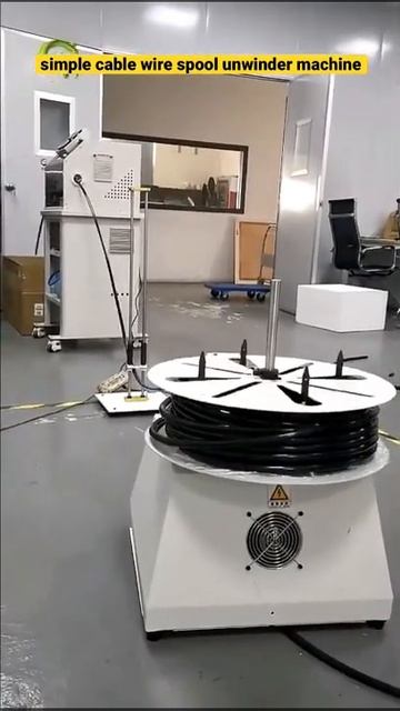 Simple auto wire spool unwinder unwinding device смотреть онлайн