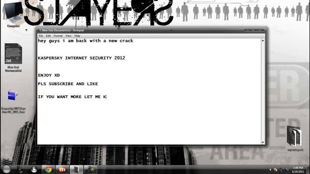 (update) kaspersky 2012 crack free may 2012 100% working!! смотреть онлайн