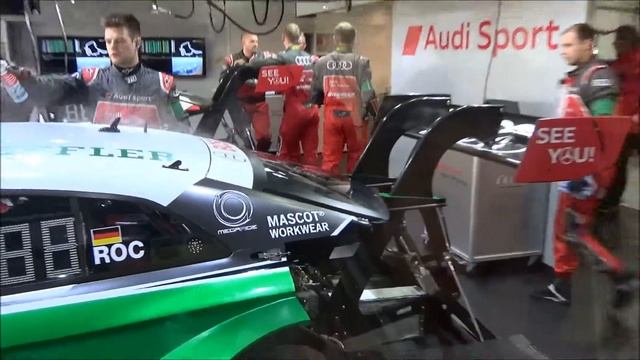 Audi Sport Team Phoenix Pit - Rockenfeller - DTM Season Closing / Final 2018 - Hockenheim race trac смотреть онлайн