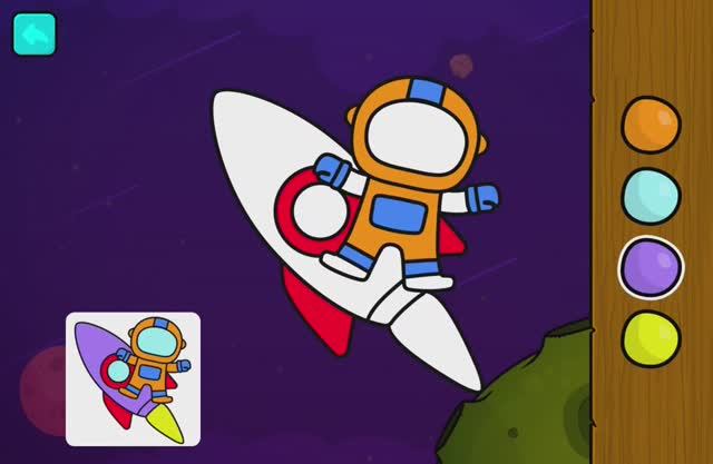 Развитие. Дети. Игры. Раскраска. Мультики. Найди ракеты. Увлекательное обучение. Учиться весело! смотреть онлайн