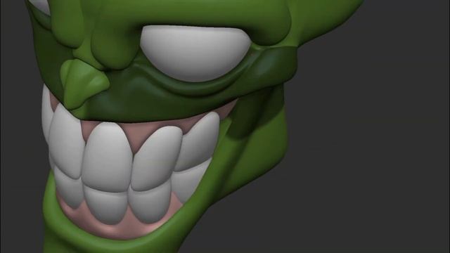 Sculpting The Mask Head in Zbrush смотреть онлайн