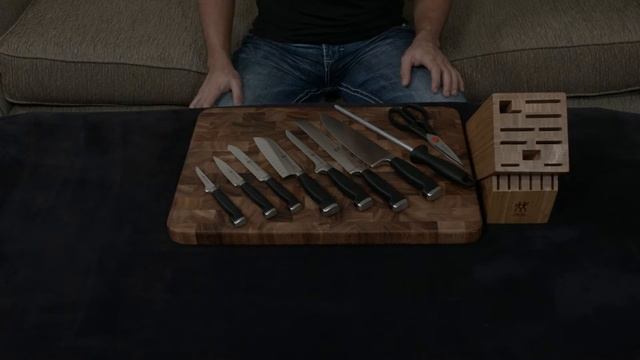 Zwilling Twin Four Star II 10 Piece Knife Set — Review and Information смотреть онлайн