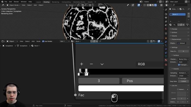 Procedural Stylized Glowing Rock Materials (Blender Tutorial) смотреть онлайн
