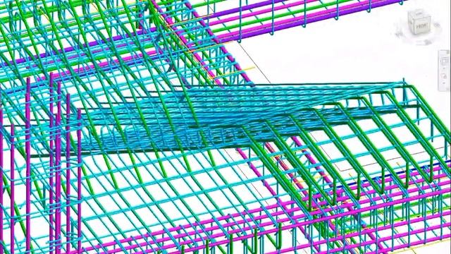 Revit File: LOD 400 - Concrete Structure смотреть онлайн