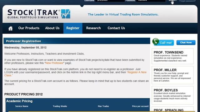 StockTrak-2012-ProfessorRegisterAndCreateClass смотреть онлайн