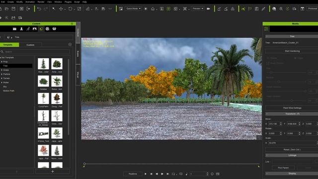 iClone 7 - Nature Terrain Generator 2 смотреть онлайн