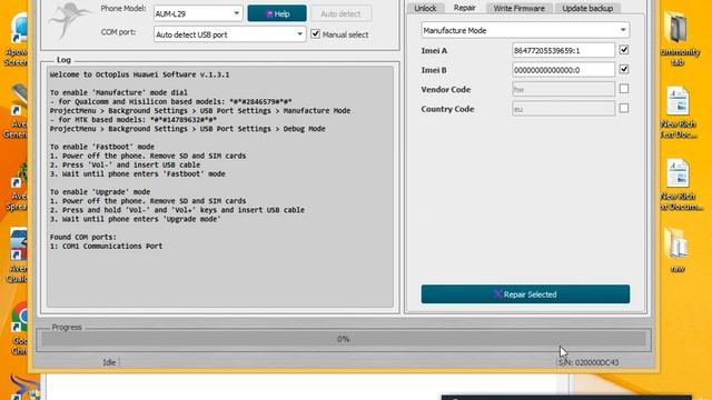 Huawei P8 Lite ALE-L21 imei repair done || HOW TO USE HUAWEI OCTOPUS смотреть онлайн