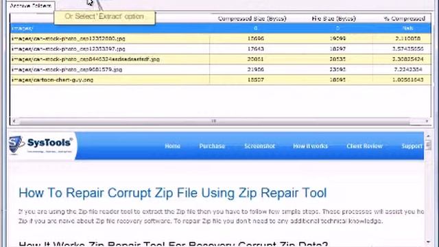 Zip Repair -- Download Advanced Zip file Recovery Tool to Repair and Fix Corrupt Zip Data смотреть онлайн