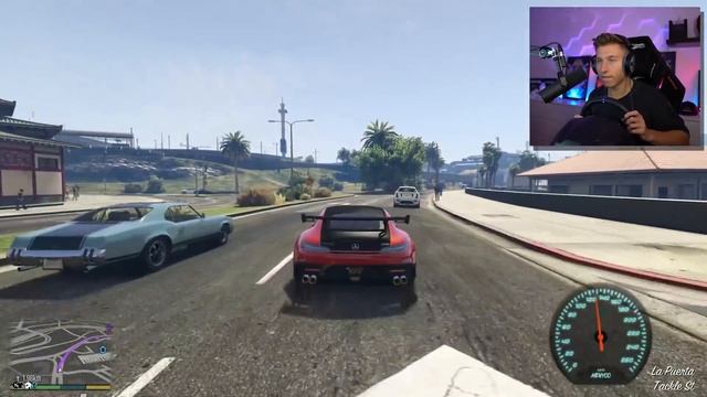GTA 5 mit LENKRAD spielen OHNE REGEL brechen! (sehr schwer) смотреть онлайн