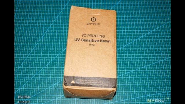Высокопрозрачная фотополимерная смола от ERYONE | #Обзор смотреть онлайн