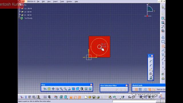 CATIA v5 | DASSAULT SYSTEMES | Walkthrough Part - 57 | MULTIPLE REMOVED MULTI SECTION SOLID смотреть онлайн