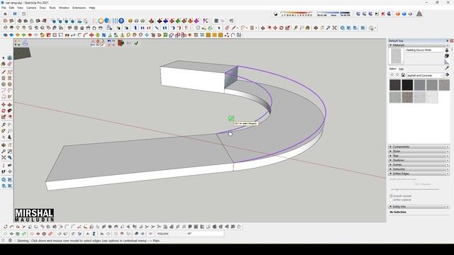 Cara membuat GROOVE LINE RAMP di sketchup смотреть онлайн
