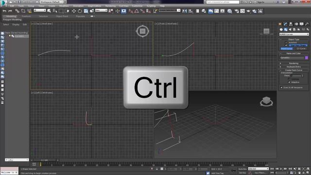 3d max 2016|الدرس55 | NURBS = Curves смотреть онлайн