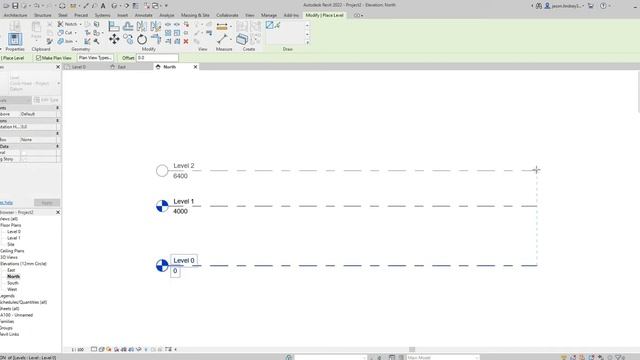 01 Setting up a new Revit Project - Adjusting Levels смотреть онлайн
