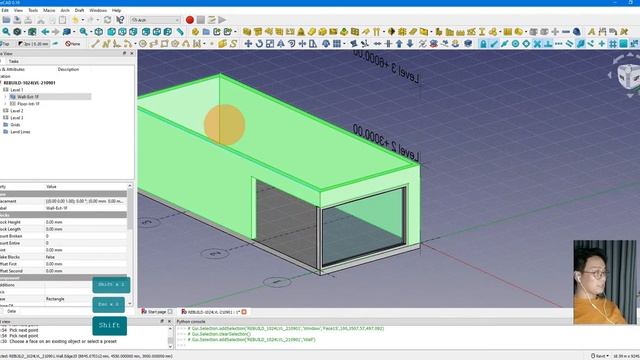 #FreeCAD#Cho Kiến trúc#For Architect (6) смотреть онлайн