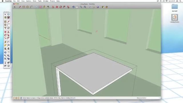 Sketchup #14 Basic Furniture смотреть онлайн