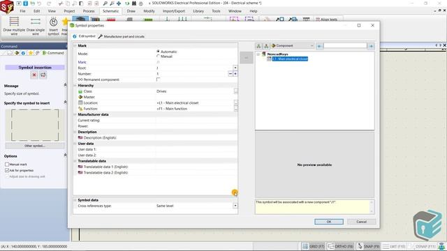 SOLIDWORKS Electrical - Insert Black Box Symbol смотреть онлайн