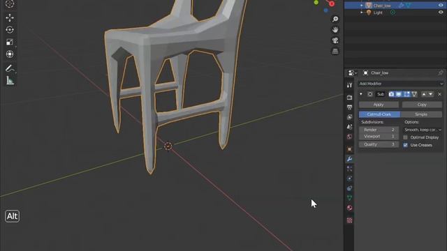 Low Poly - Welded vs Floating geometry смотреть онлайн