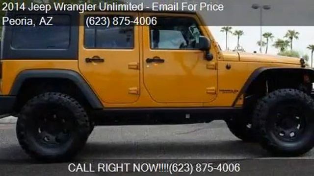 2014 Jeep Wrangler Unlimited 4WD 4DR for sale in Peoria, AZ смотреть онлайн