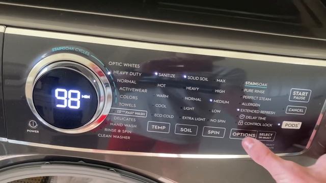 Electrolux LuxCare ELFW7537AT1 Front Load Washer Overview