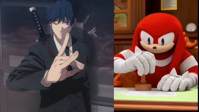 Knuckles rate Chainsaw Man Characters смотреть онлайн