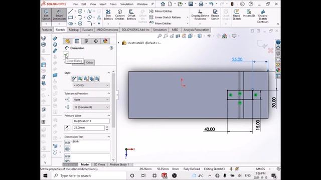 Free Online Training Solidworks Sheetmetal 070 Create Cut смотреть онлайн