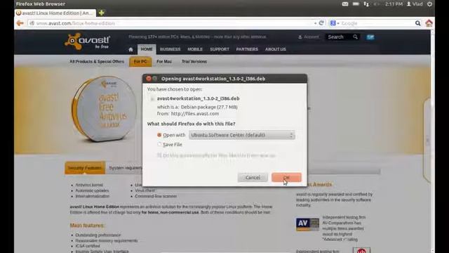 comment installer avast sur ubunto ? смотреть онлайн