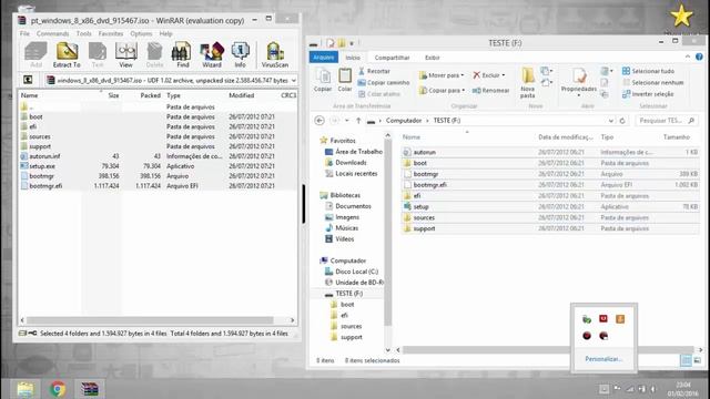 Como criar um pendrive bootável sem programas смотреть онлайн