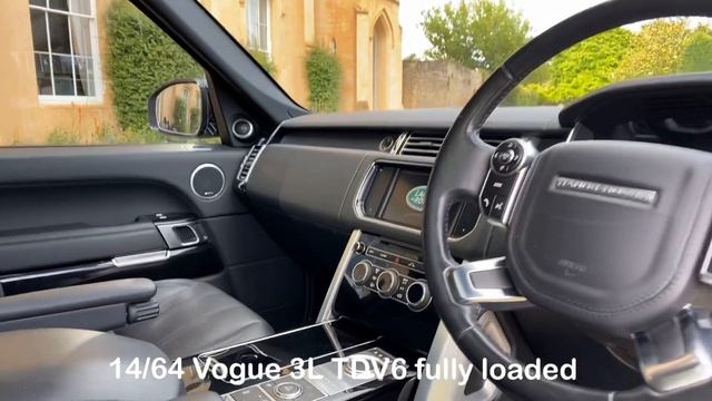 Range Rover Vogue 3L TDV6 Black Pack смотреть онлайн