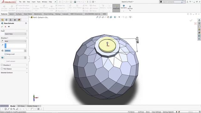 Perfume Bottle Designed In Solidworks 😍 смотреть онлайн
