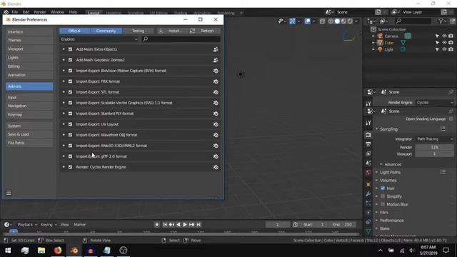 Introduction to Blender 2.8 (user Preferences) смотреть онлайн