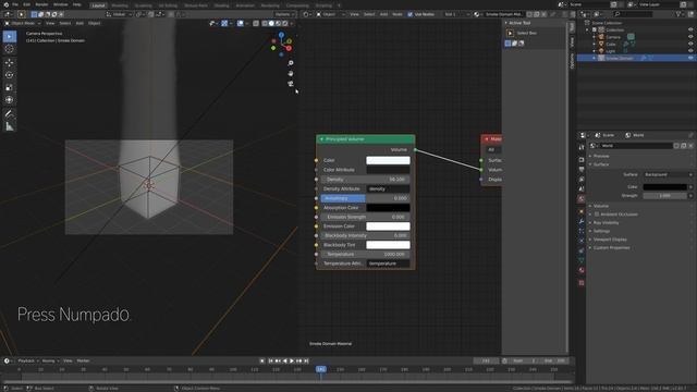 [2.82] Blender Tutorial: Quick Smoke for Beginners, Mantaflow смотреть онлайн