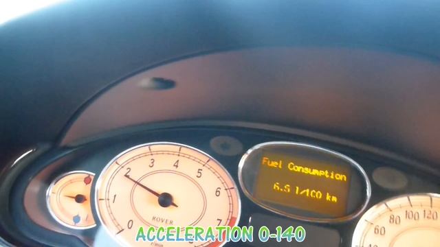 Rover 75 2.5 V6 (sound and acceleration) смотреть онлайн