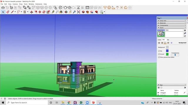 How to Change Background in SketchUp || Tips and Tricks of SketchUp смотреть онлайн