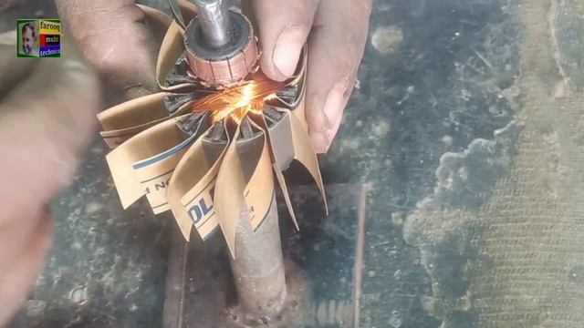 juicer machine armature winding | how to rewind blender motor | farooq multi technical смотреть онлайн