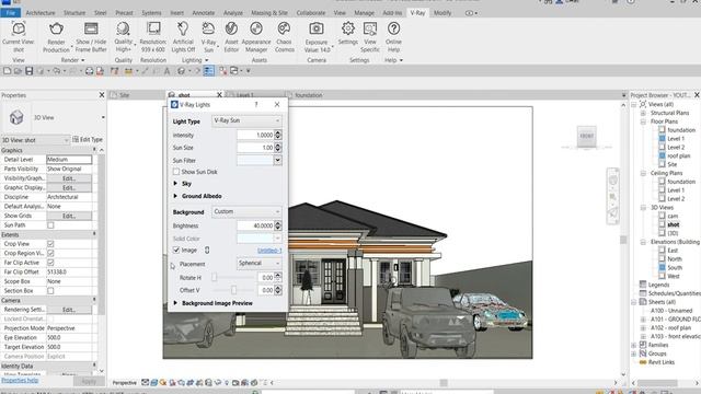 HOW TO CREATE VRAY ENABLE & SETTINGS IN REVIT 2023 ADVANCED. смотреть онлайн