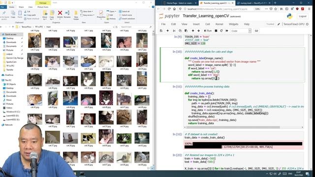 13. Transfer learning รีดความสามารถของ convolutional neural network แยกหมา แยกแมว คลิบเดียวทำเป็นเล смотреть онлайн