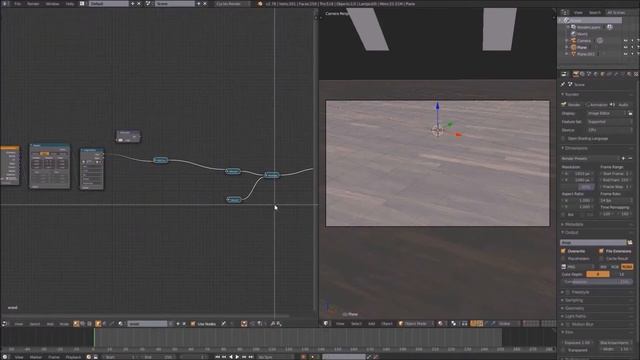 How to Make a Realistic Wooden Floor in Blender! смотреть онлайн