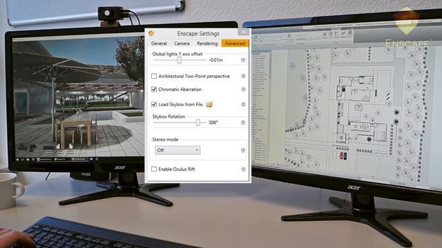 Revit to Oculus&HTC Vive in one click: Enscape™ смотреть онлайн