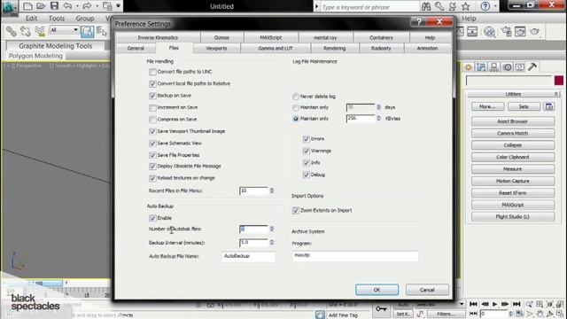 3ds Max Tutorial: Customize Preferences | Black Spectacles смотреть онлайн