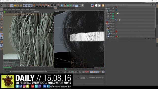 LIVE // The Daily Render // 15.08.2016 // #3dmodeling #MAXON #Cinema4D #Realflow // #OTOY #Octane смотреть онлайн