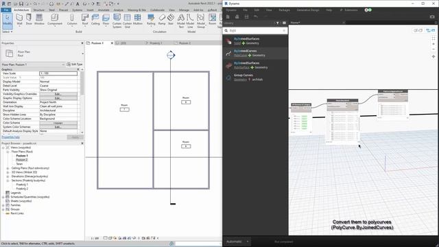 Create floor finish from room boundary смотреть онлайн