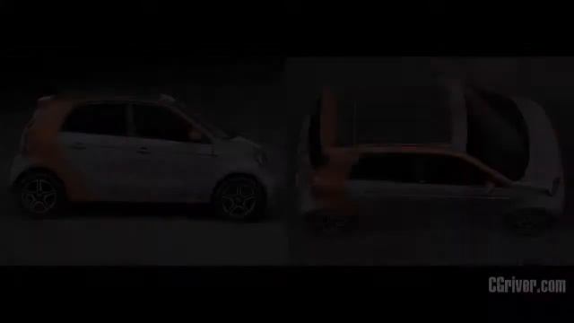 3D Model: Smart ForFour 2015 - CGriver.com смотреть онлайн