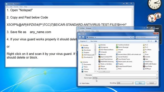 How to check your virus guard works properly? смотреть онлайн