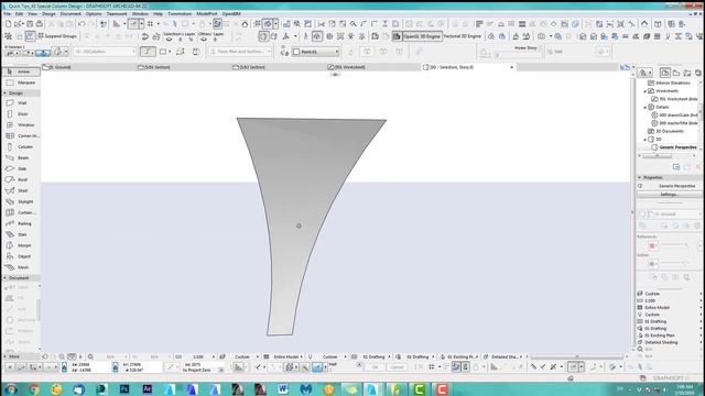 Model Special Column Designs in ARCHICAD смотреть онлайн