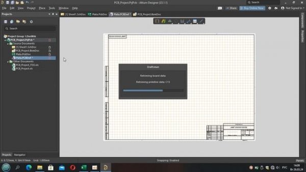 Создание спецификации в Altium Designer