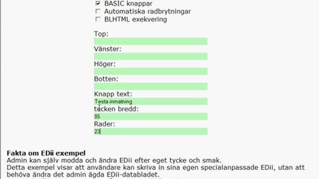 BLHTML EDii demo смотреть онлайн